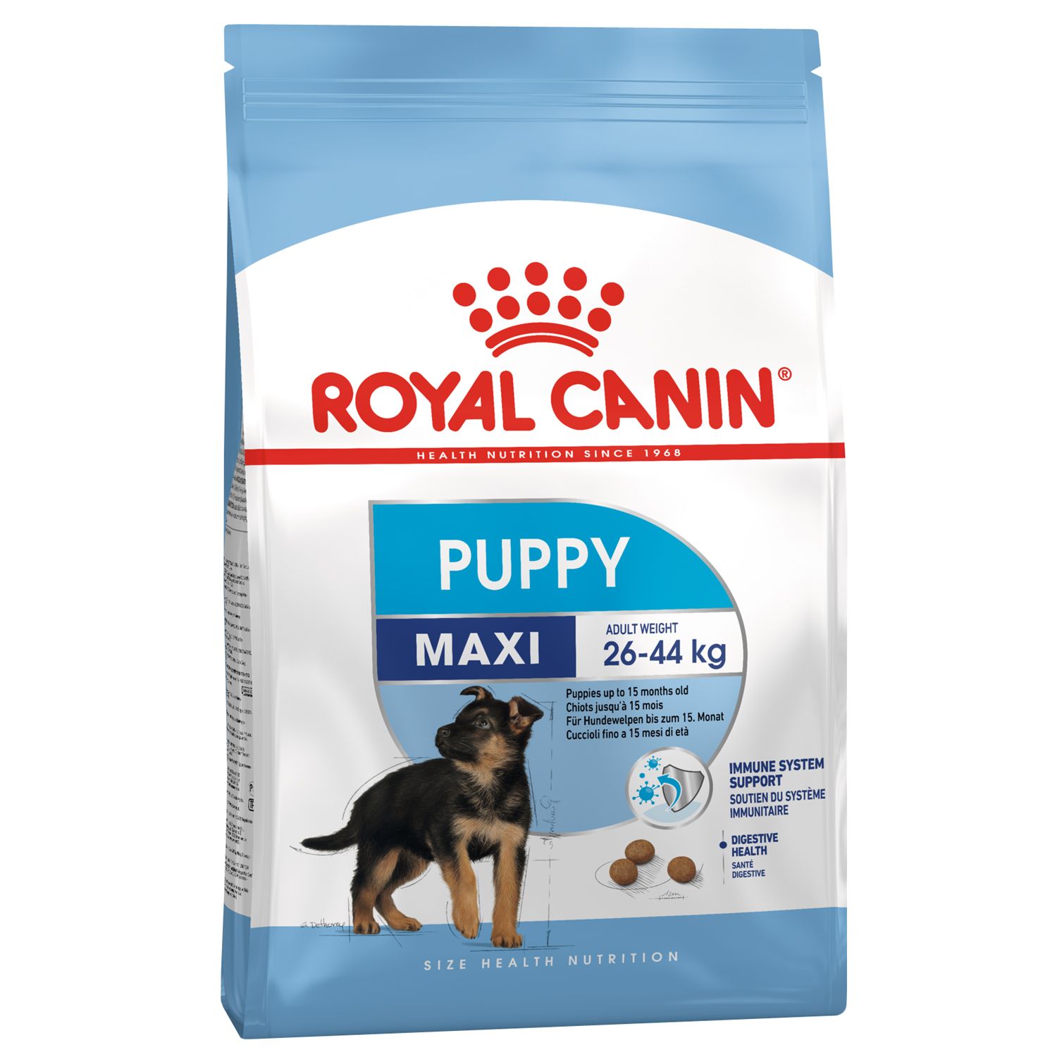 Корм для щенков ROYAL CANIN Size Maxi Junior от 2 до 15 месяцев сух. 4кг, Size Maxi Junior от 2 до 15 месяцев сух. 4кг
Корм для щенков ROYAL CANIN Size Maxi Junior от 2 до 15 месяцев сух. 4кг, Size Maxi Junior от 2 до 15 месяцев сух. 4кг