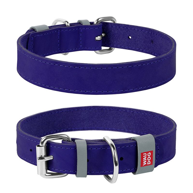Ошейник для собак COLLAR, Waudog Classic кожа, металлическая пряжка (шир.25мм, дл.38-49см) фиолетовый
Ошейник для собак COLLAR, Waudog Classic кожа, металлическая пряжка (шир.25мм, дл.38-49см) фиолетовый