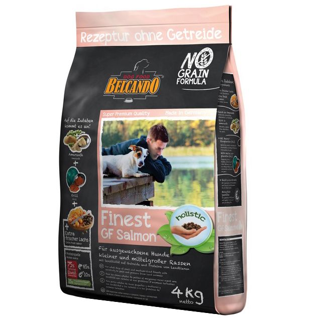 Корм для собак Belcando Finest Grain-Free для мелких и средних пород, беззерновой, лосось сух. 4кг, Finest Grain-Free для мелких и средних пород, беззерновой, лосось сух. 4кг
Корм для собак Belcando Finest Grain-Free для мелких и средних пород, беззерновой, лосось сух. 4кг, Finest Grain-Free для мелких и средних пород, беззерновой, лосось сух. 4кг