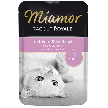 Корм для кошек Miamor Королевское рагу в соусе утка, птица пауч 100г, Королевское рагу в соусе утка, птица пауч 100г
Корм для кошек Miamor Королевское рагу в соусе утка, птица пауч 100г, Королевское рагу в соусе утка, птица пауч 100г