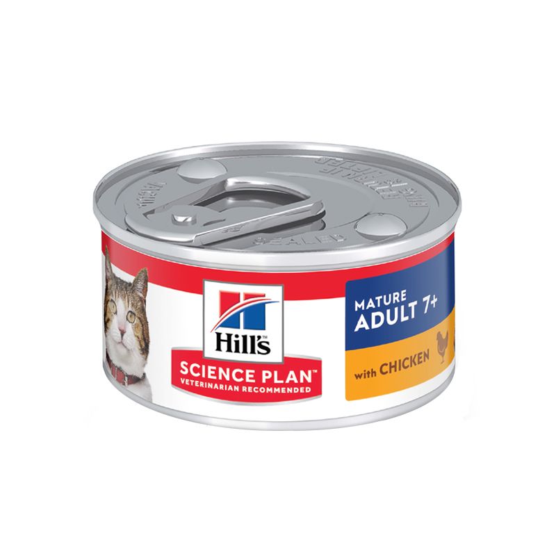 Корм для кошек Hill's для пожилых кошек Курица конс.82г, для пожилых кошек Курица конс.82г
Корм для кошек Hill's для пожилых кошек Курица конс.82г, для пожилых кошек Курица конс.82г