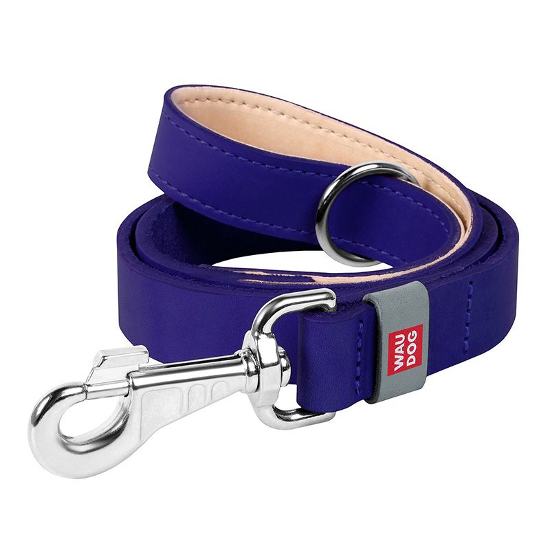 Поводок для собак COLLAR, Waudog Classic кожа, стандартный карабин (шир. 14мм, дл. 122 cм) фиолетовый
Поводок для собак COLLAR, Waudog Classic кожа, стандартный карабин (шир. 14мм, дл. 122 cм) фиолетовый