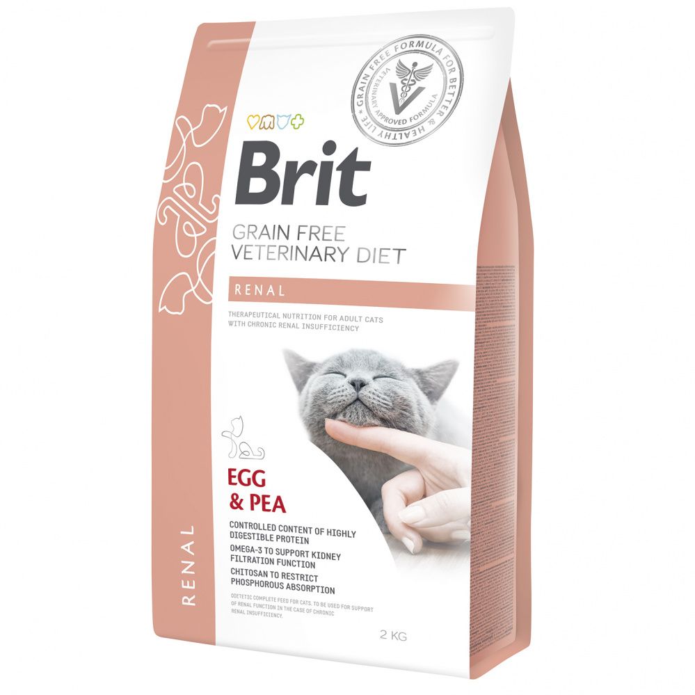 Корм для кошек Brit VDC Renal беззерновая диета при заболеваниях почек сух. 2кг, VDC Renal беззерновая диета при заболеваниях почек сух. 2кг
Корм для кошек Brit VDC Renal беззерновая диета при заболеваниях почек сух. 2кг, VDC Renal беззерновая диета при заболеваниях почек сух. 2кг