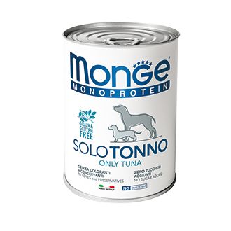 Корм для собак Monge Dog Monoproteico Solo паштет из тунца конс. 400г, Dog Monoproteico Solo паштет из тунца конс. 400г
Корм для собак Monge Dog Monoproteico Solo паштет из тунца конс. 400г, Dog Monoproteico Solo паштет из тунца конс. 400г