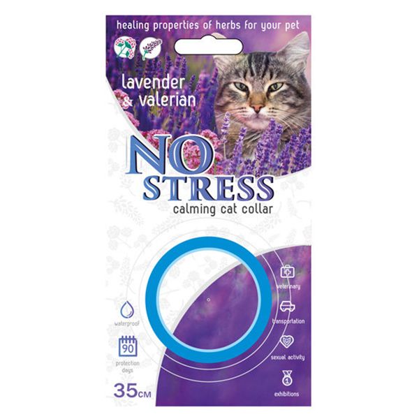 Ошейник NO STRESS, для кошек успокаивающий гипоаллергенный на основе натурал.эфирных масел, 35см
Ошейник NO STRESS, для кошек успокаивающий гипоаллергенный на основе натурал.эфирных масел, 35см