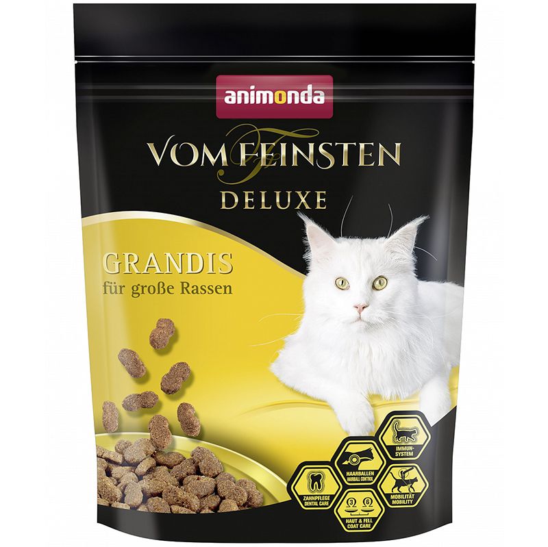 Корм для кошек Animonda Vom Feinsten Deluxe для крупных пород сух. 250г, Vom Feinsten Deluxe для крупных пород сух. 250г
Корм для кошек Animonda Vom Feinsten Deluxe для крупных пород сух. 250г, Vom Feinsten Deluxe для крупных пород сух. 250г