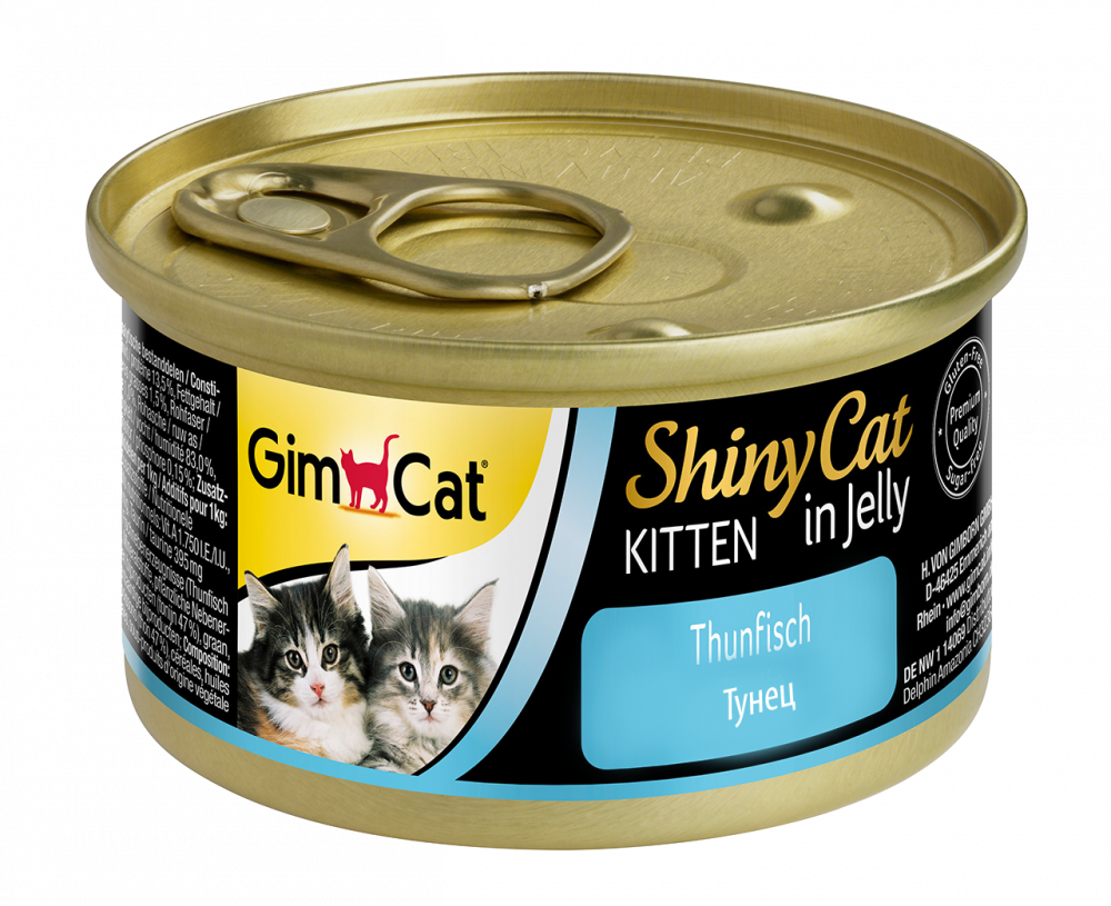 Корм для котят GIMBORN GimCat Shiny Cat, Тунец конс.70г, GimCat Shiny Cat, Тунец конс.70г
Корм для котят GIMBORN GimCat Shiny Cat, Тунец конс.70г, GimCat Shiny Cat, Тунец конс.70г
