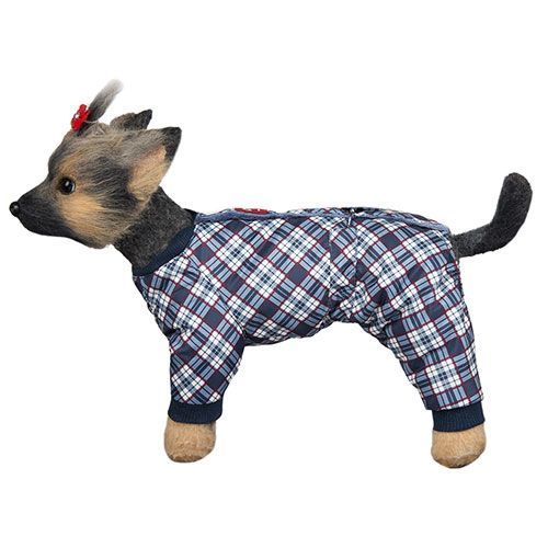 

Комбинезон для собак Dogmoda, Нью-Йорк мальчик, размер 4 32см