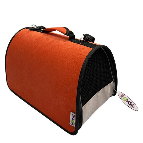 

Сумка-переноска для животных Foxie, Colour 37х22х21см оранжевая