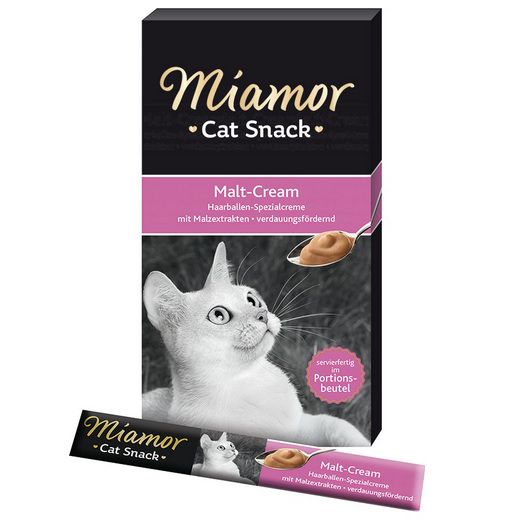 

Лакомство для кошек Miamor Мальт крем 15г 6шт, Мальт крем 15г 6шт
