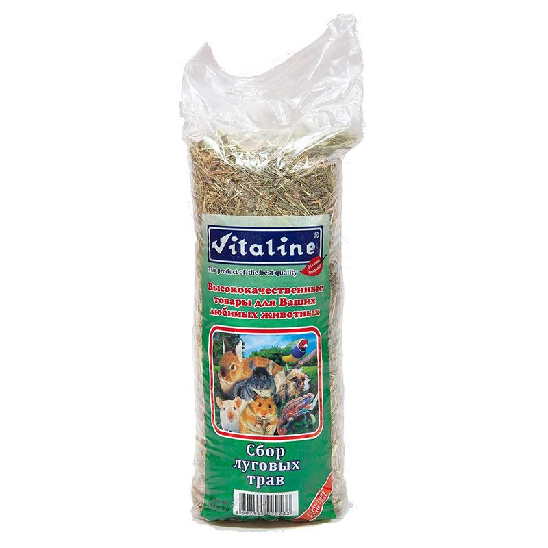 

Корм для грызунов VITALINE сено 14,7л, сено 14,7л