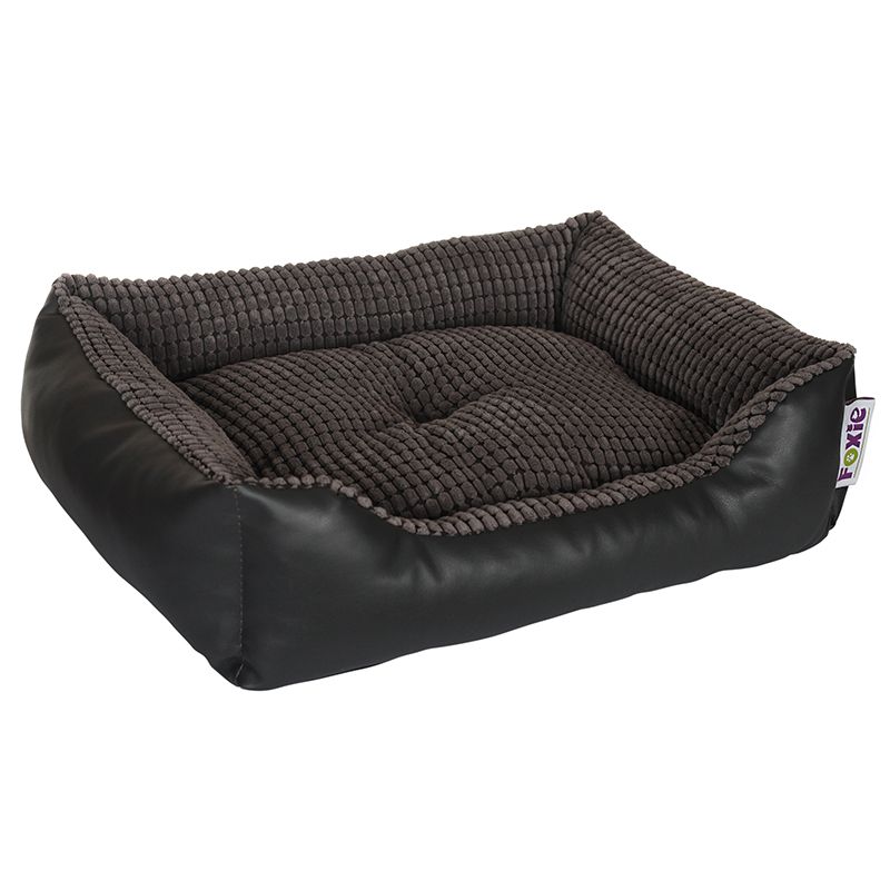 

Лежак для животных Foxie, Leather 52х41х10см серый
