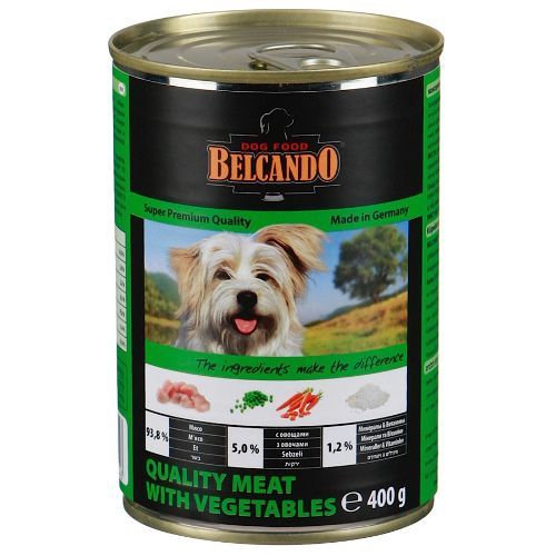 Корм для собак Belcando Мясо, овощи конс. 400г