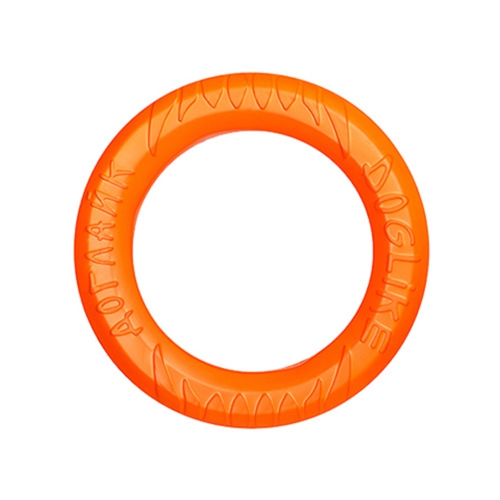 кольцо 8 мигранное усиленное dl малое doglike Игрушка для собак DOGLIKE Снаряд Tug&Twist Кольцо 8-мигранное малый (Оранжевый)