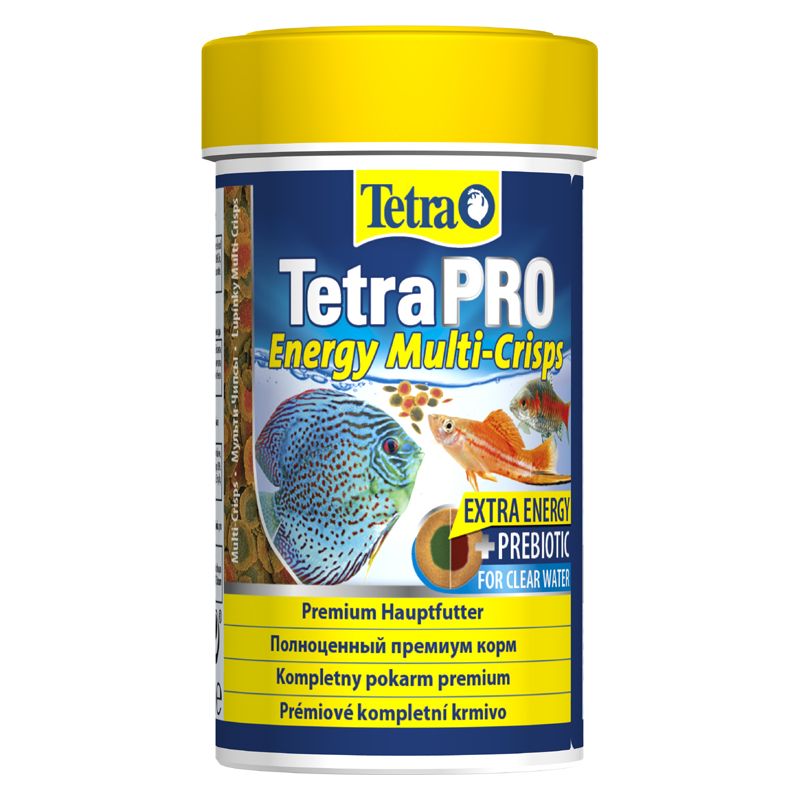 Корм для рыб TETRA PRO Energy корм-чипсы для всех видов рыб для доп.энергии 100мл tetra корма растительный корм для декор рыб чипсы tetra pro algae 100ml 138988 0 018 кг 45035 2 шт