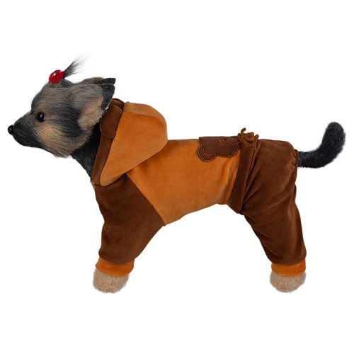 

Комбинезон для собак Dogmoda велюр Мишка 24см, велюр Мишка 24см