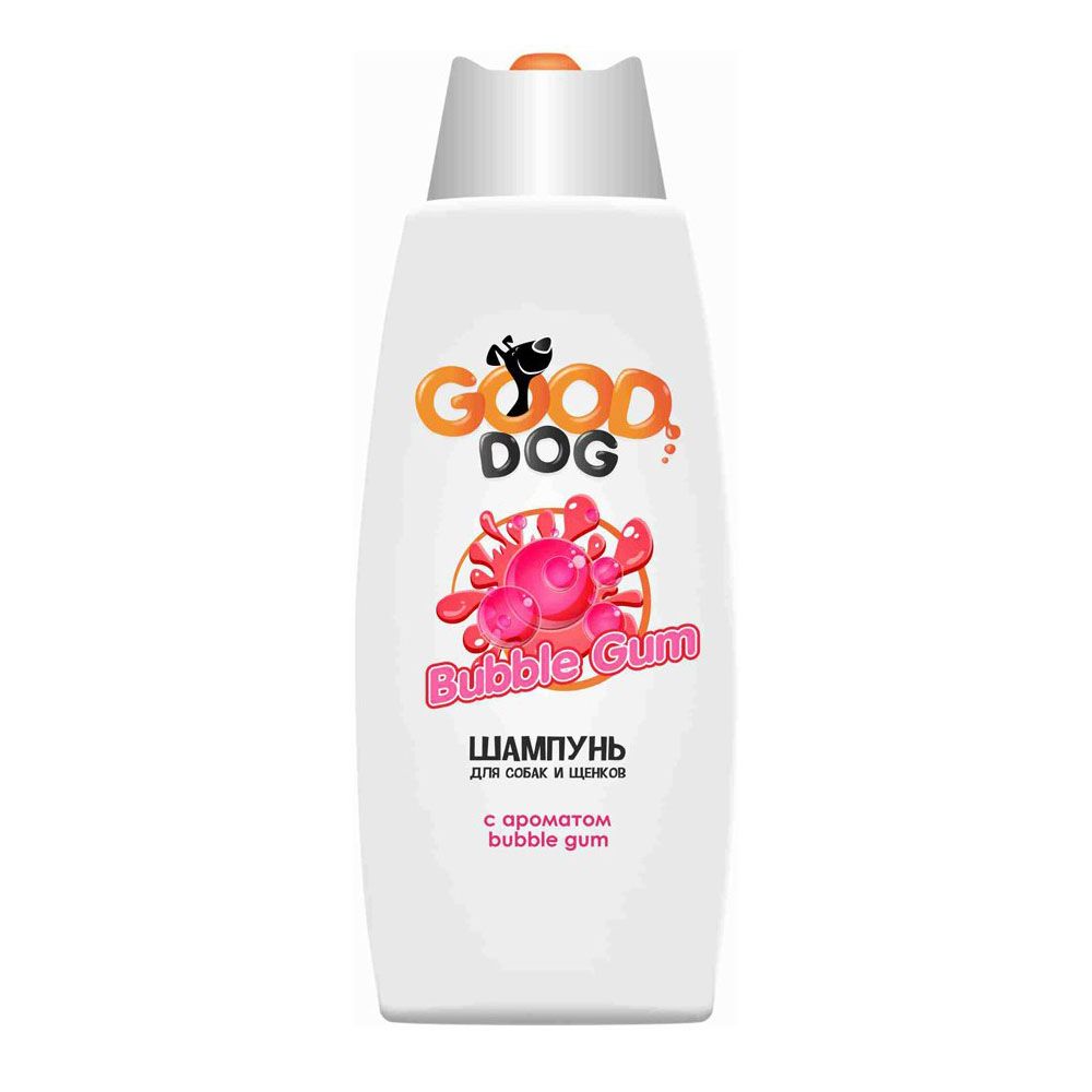 

Шампунь для собак и щенков GOOD CAT&DOG, с ароматом Bubble Gum 250мл