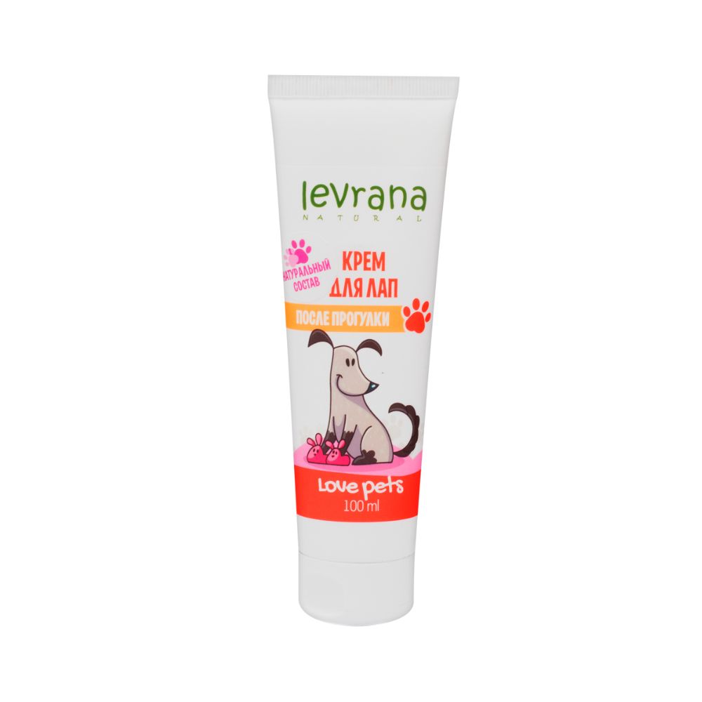 Крем LEVRANA Love pets для лап 100мл