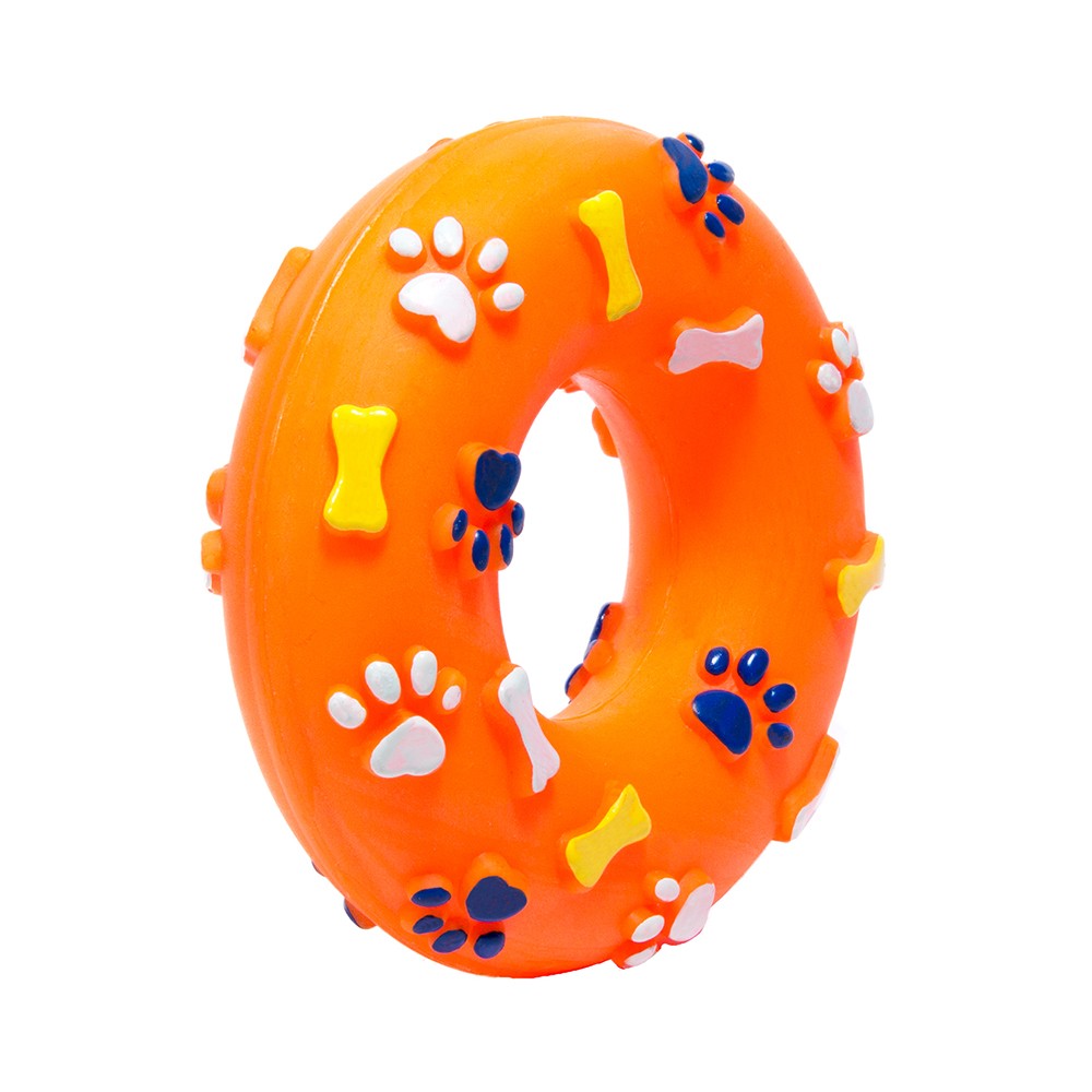 Игрушка для собак TRIOL Кольцо, винил 130мм игрушка triol new year новогодняя ёлка для собак винил 90мм