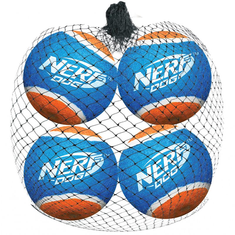 

Игрушка для собак NERF, Мяч теннисный для бластера 6см (4шт.)