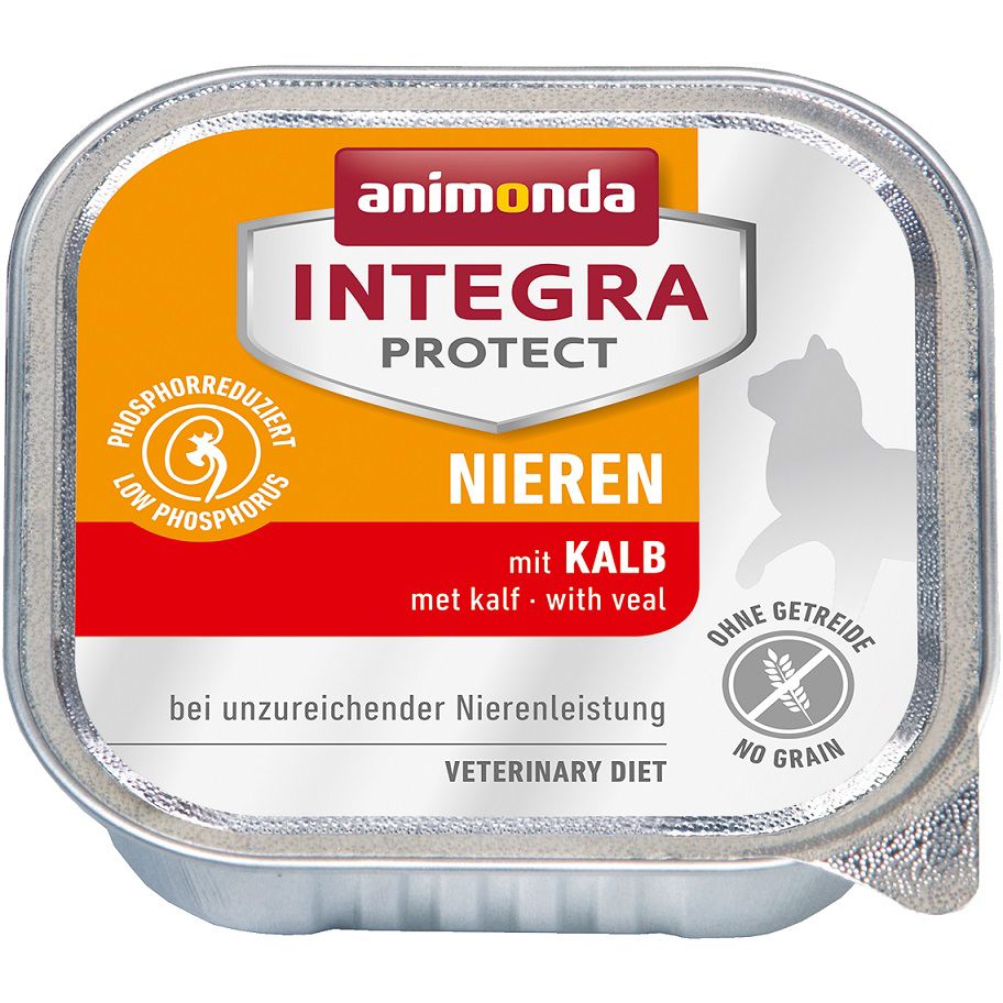 

Корм для кошек Animonda Integra Renal с телятиной при ХПН, конс. 100г, Integra Renal с телятиной при ХПН, конс. 100г