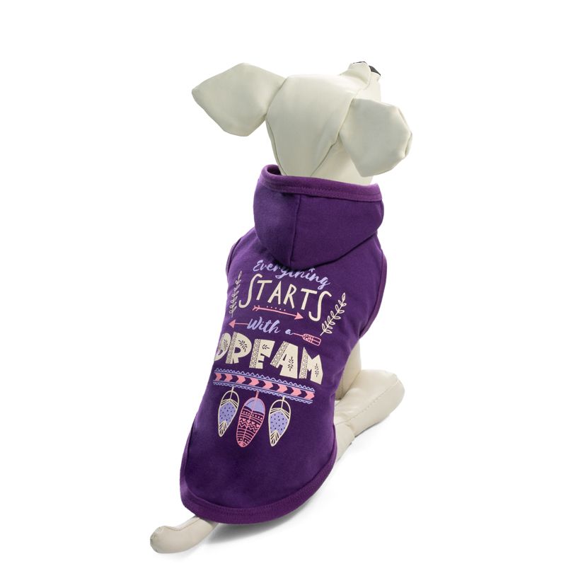 Футболка для собак TRIOL с капюшоном Мечта M, размер 30см triol футболка камчатка размер m 30 см