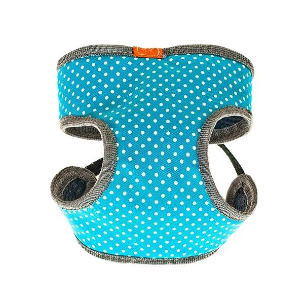 

Шлейка для собак HAPPY PUPPY , Шатель голубая-3 28см