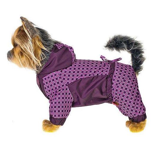 

Комбинезон для собак HAPPY PUPPY, "Орнамент" розовый-4