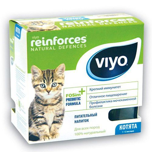 

Подкормка VIYO пауч для котят 7х30мл, пауч для котят 7х30мл