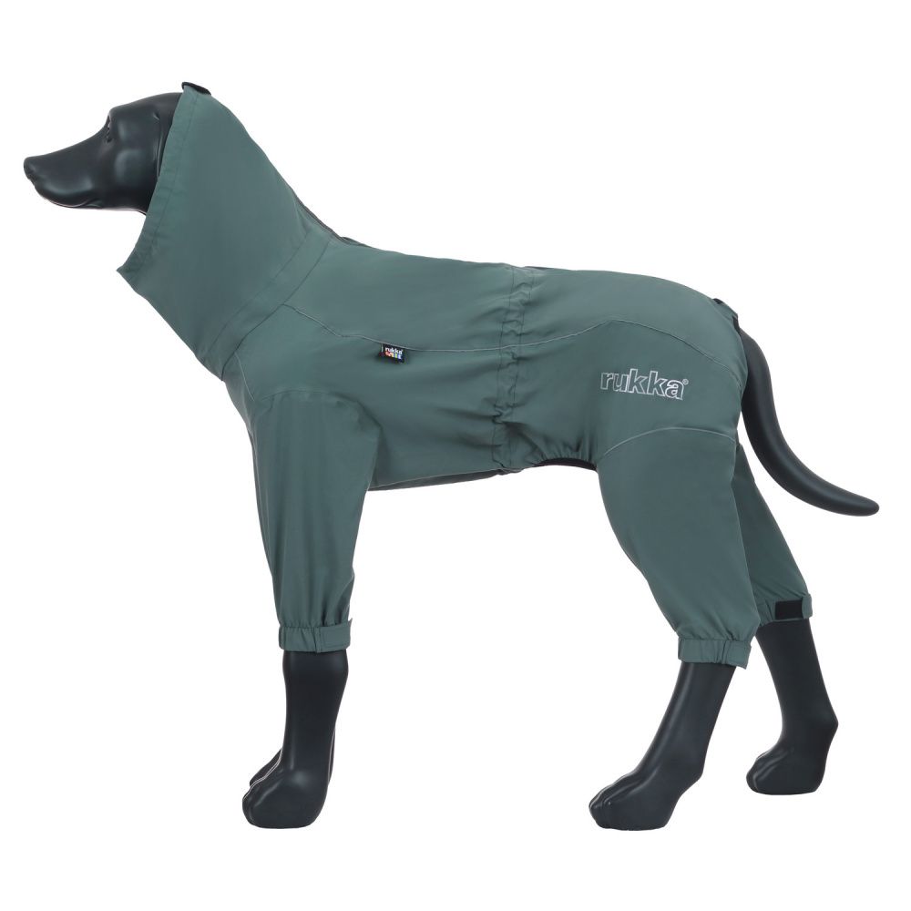 Комбинезон для собак RUKKA Pets Protect зеленый р-р 45 XL