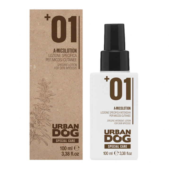 

Лосьон URBAN DOG , A-Micolotion интенсивного действия от кожных микозов 100мл