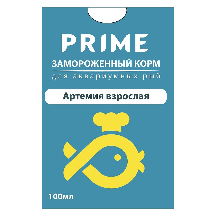 Корм для рыб PRIME Артемия взрослая в блистере 100мл