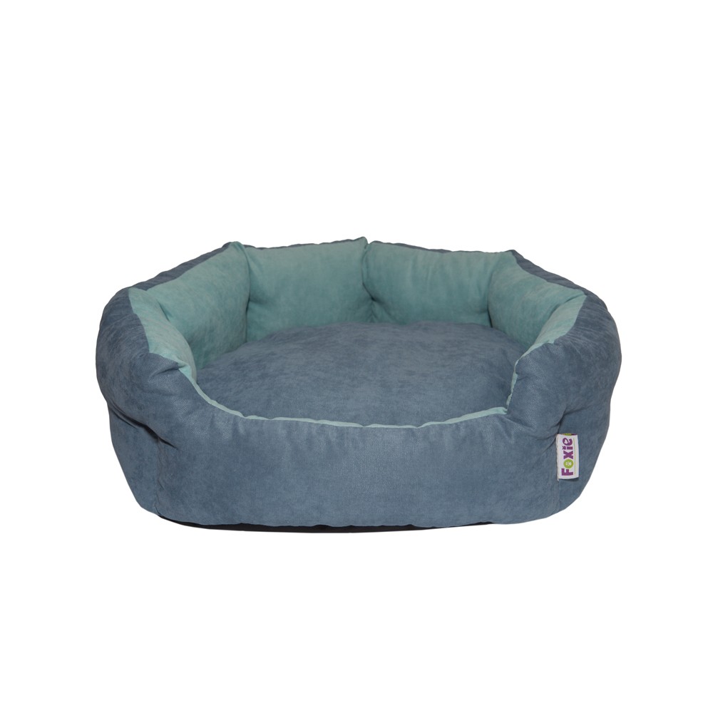 Лежак для животных Foxie Cream Sofa 60х50см синий