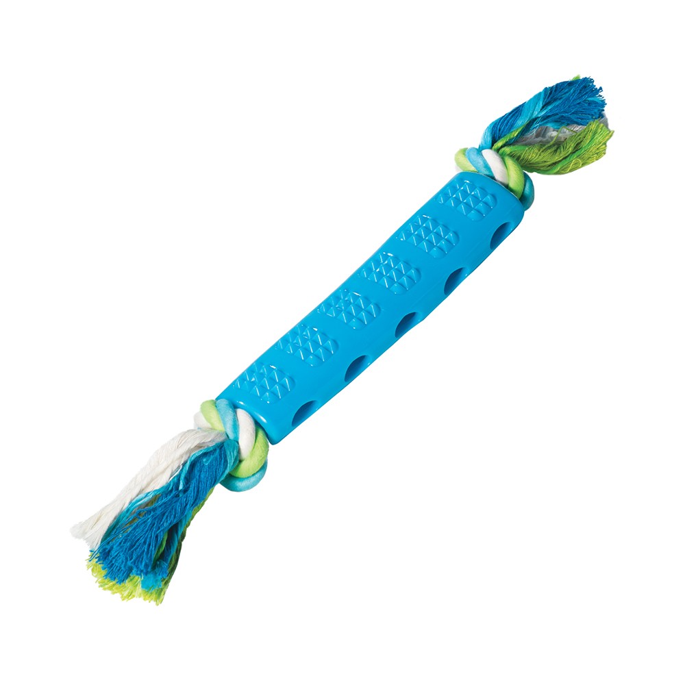 Игрушка для собак TRIOL Палка шипованная с верёвкой, термопластичная резина 180-350мм игрушка для собак triol aroma кость термопластичная резина 18 см 1 шт