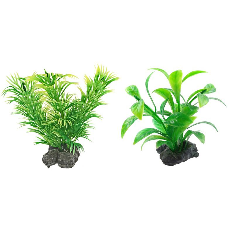 

Растение TETRA, DecoArt Plant Мини зеленое XS Green 6см (6шт)