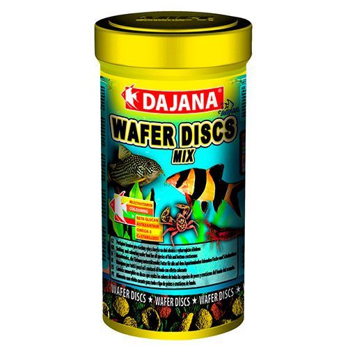 

Корм для рыб DAJANA Wafers Discs Mix диски 250мл, Wafers Discs Mix диски 250мл