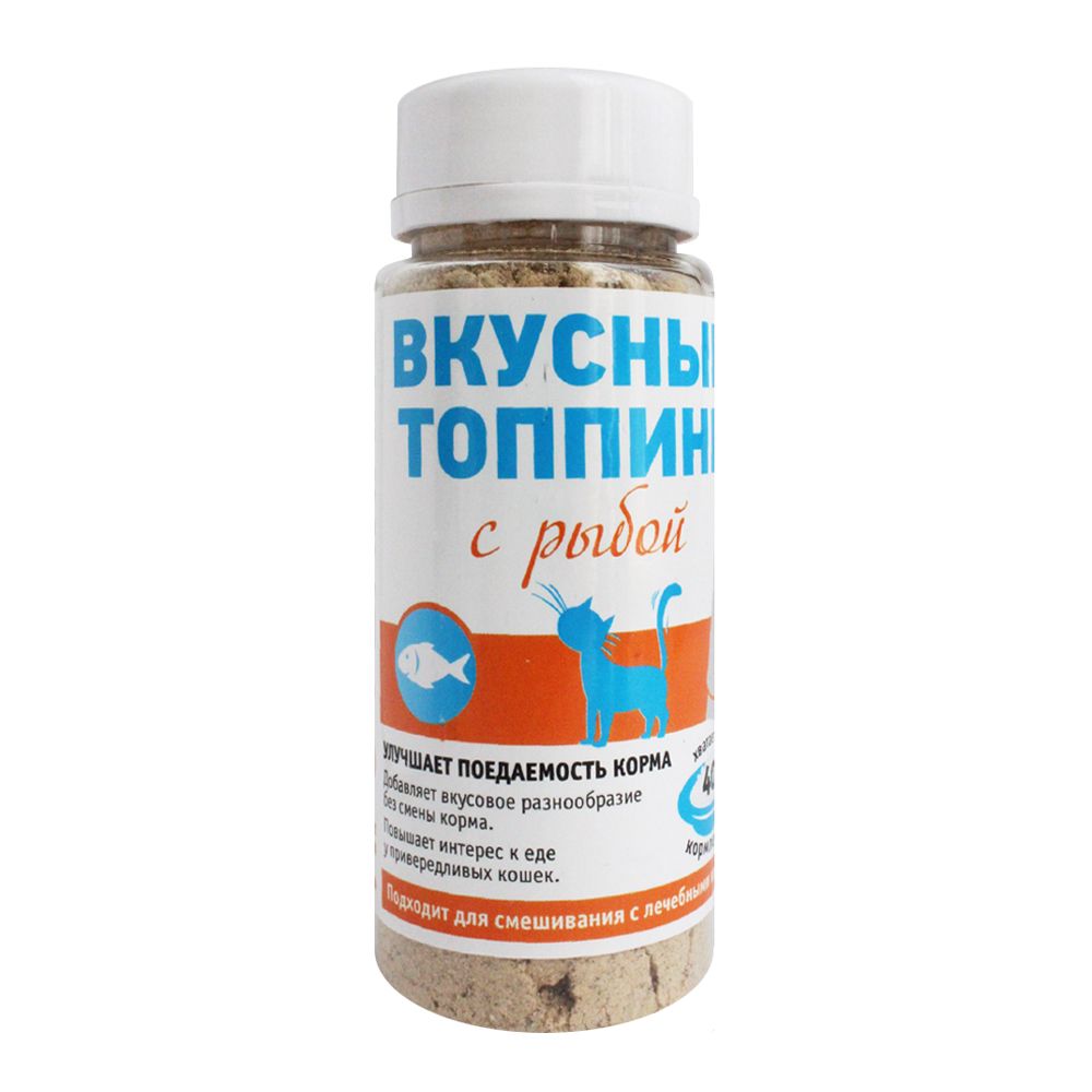 Вкусный топпинг ПРОФБАЛАНС для кошек со вкусом рыбы 60г