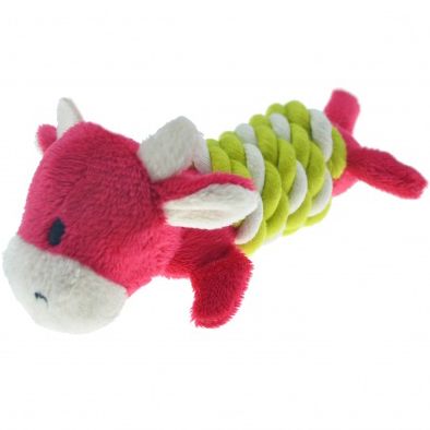 

Игрушка для собак CHOMPER , Bark A Boo Mini Звери с канатом