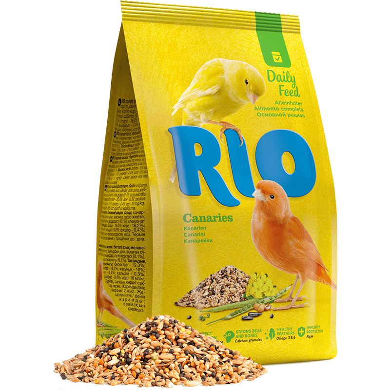 Корм для птиц RIO для канареек 500г рио корм для экзотических птиц 500г
