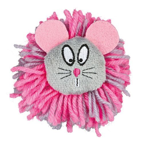 

Игрушка для кошек TRIXIE, Помпон-мышь плюш 8см