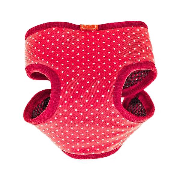 

Шлейка для собак HAPPY PUPPY , Шатель розовая-4 32см