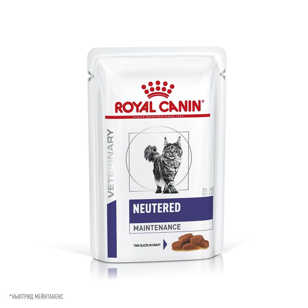 Корм для кошек ROYAL CANIN Vet Neutered Maintenance для стерилизованных пауч 85г 148₽