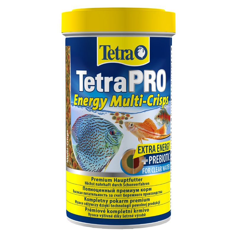 Корм для рыб TETRA PRO Energy корм-чипсы для всех видов рыб для доп.энергии 500мл tetra корма растительный корм для декор рыб чипсы tetra pro algae 100ml 138988 0 018 кг 45035 2 шт