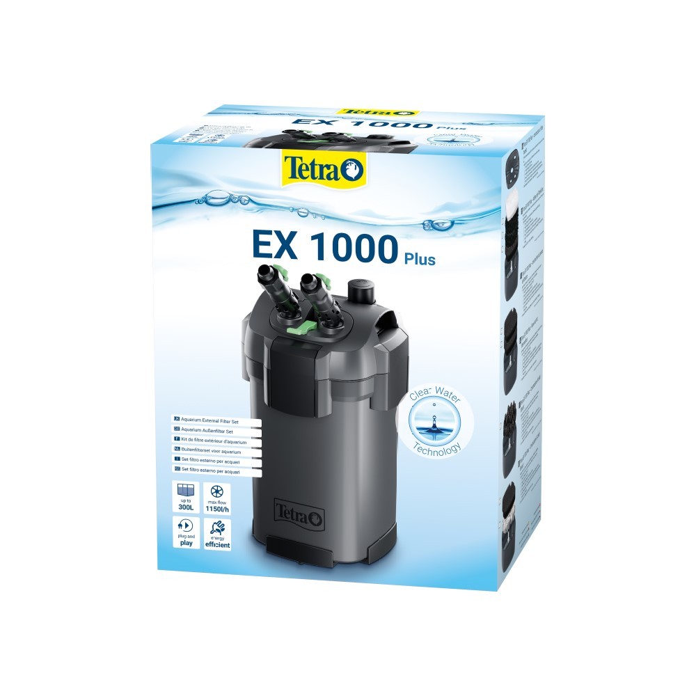 Фильтр TETRA внешний EX1000 plus, 1150л/ч, 10,5Вт на 150-300л