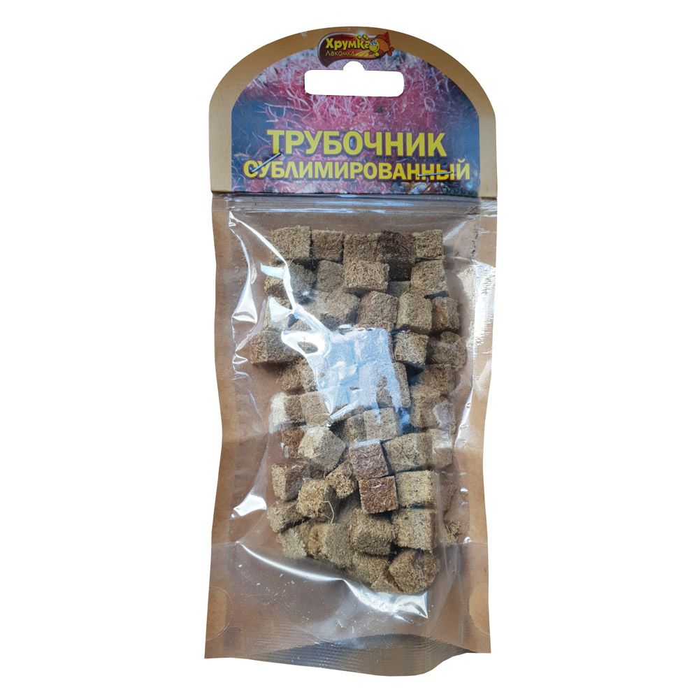 

Лакомство для рыб ХРУМКА-ЛАКОМКА , трубочник