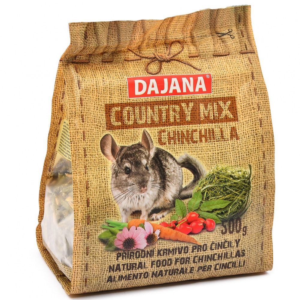 

Корм для грызунов DAJANA, Country Mix для шиншилл сух. 500г
