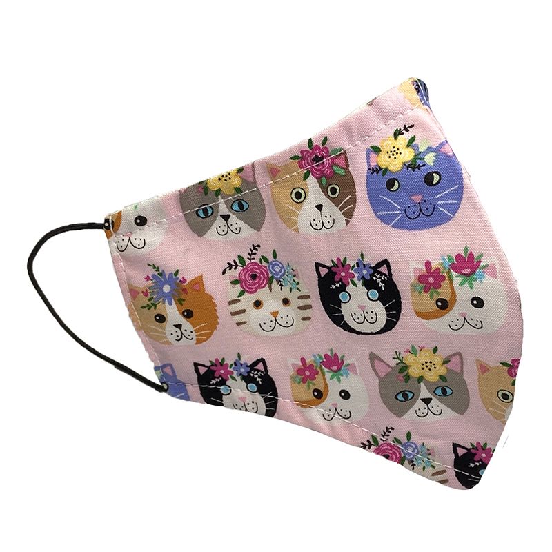 

Маска Pride, защитная (для людей) многоразовая двухслойная Мордашки, размер S,M