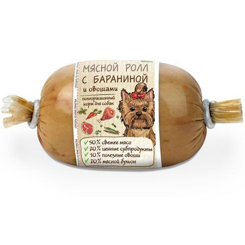 

Корм для собак Minime Роллы с бараниной конс. 160г, Роллы с бараниной конс. 160г