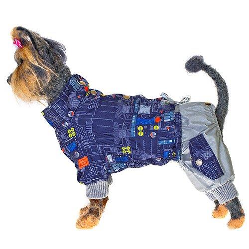 

Комбинезон для собак HAPPY PUPPY, "Техно"-3 28см