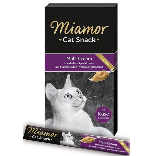 

Лакомство для кошек Miamor Мальт крем с сыром 15г 6шт, Мальт крем с сыром 15г 6шт